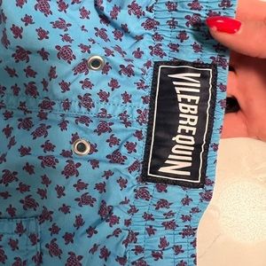 vilebrequin turtle swim trunks